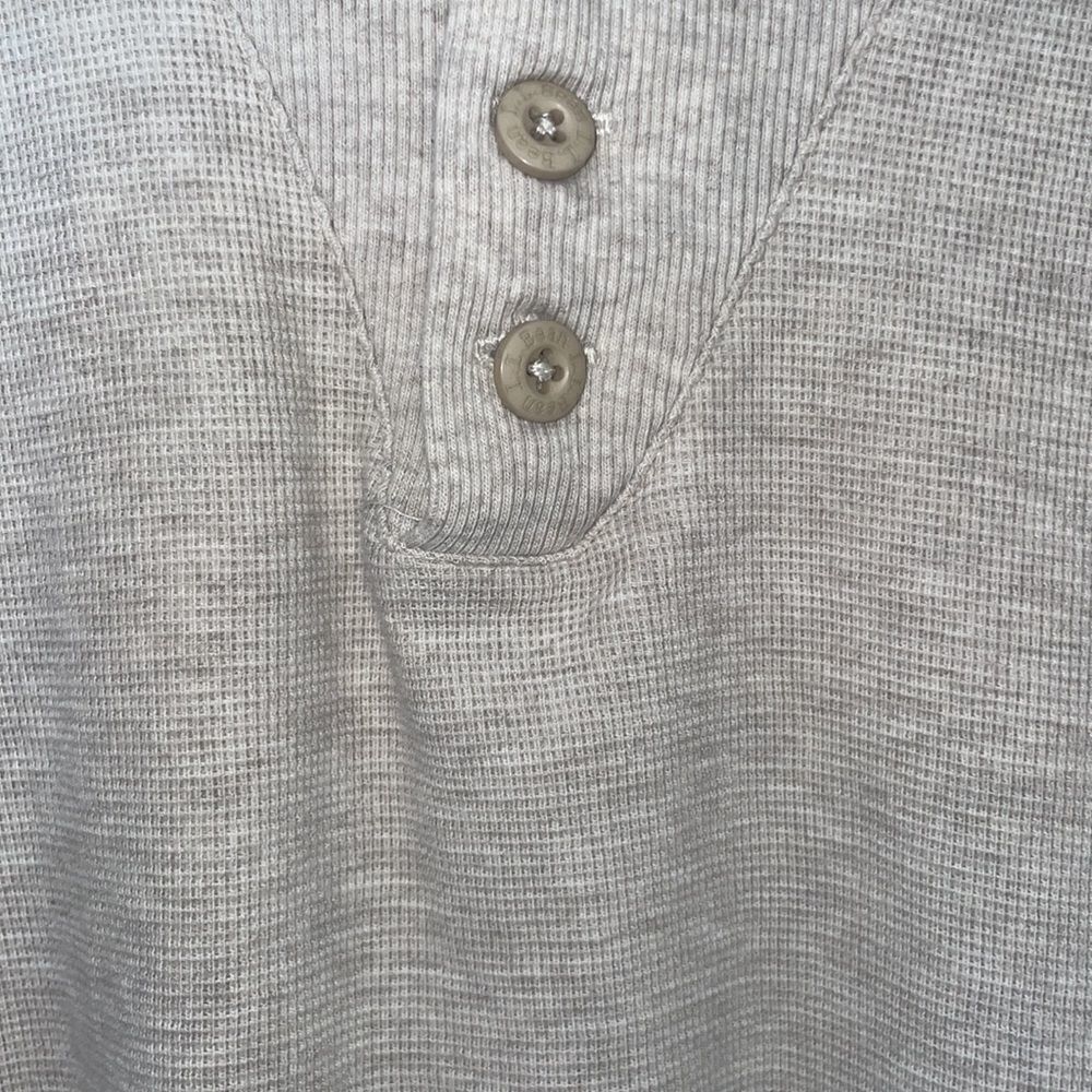 LL Bean thermal pull over - Picture 4 of 5